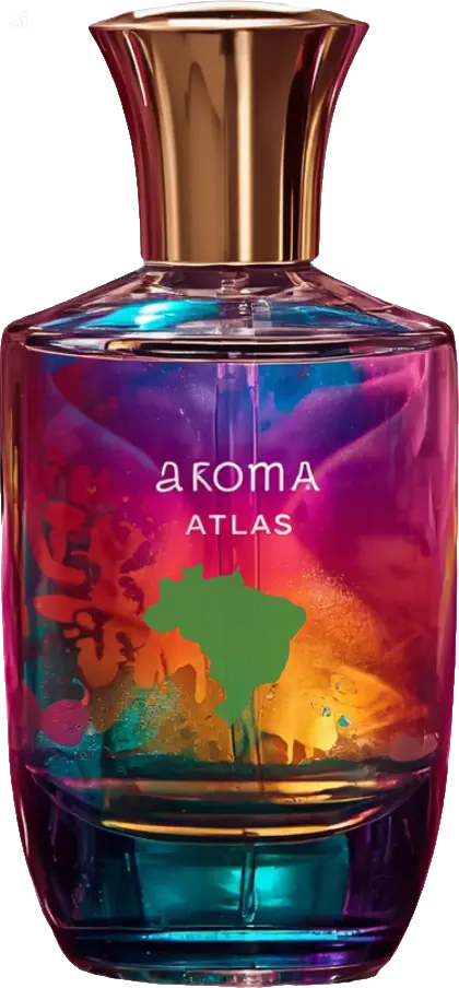 Frasco da fragrância Brasil